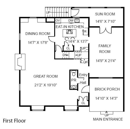 NJ Condo Floor Plan