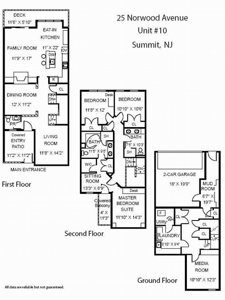 NJ Condo Floor Plan